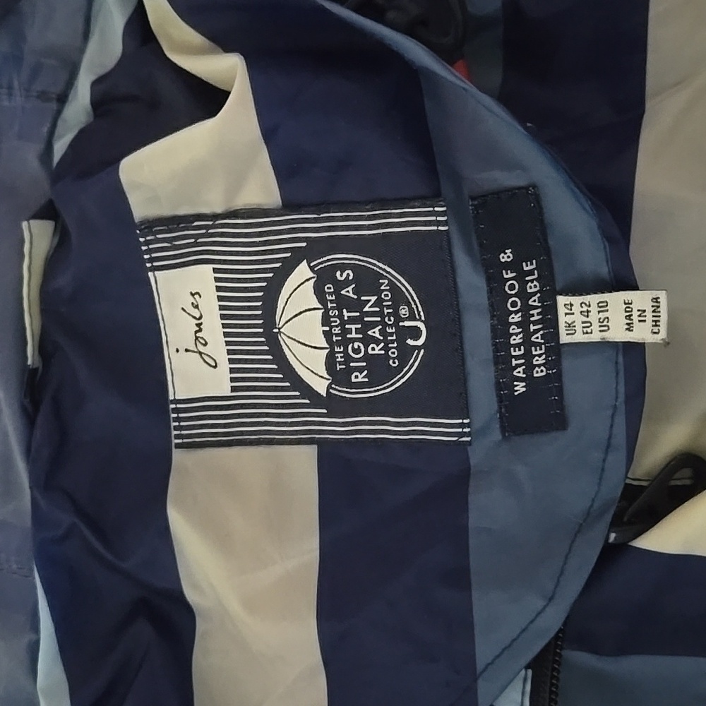 Joules Multicolor Striped Utility Jacket - Picture 4 of 5